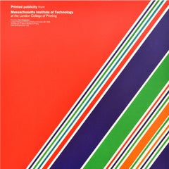 Original Vintage Advertising Poster Massachusetts Institute Of Technology MIT