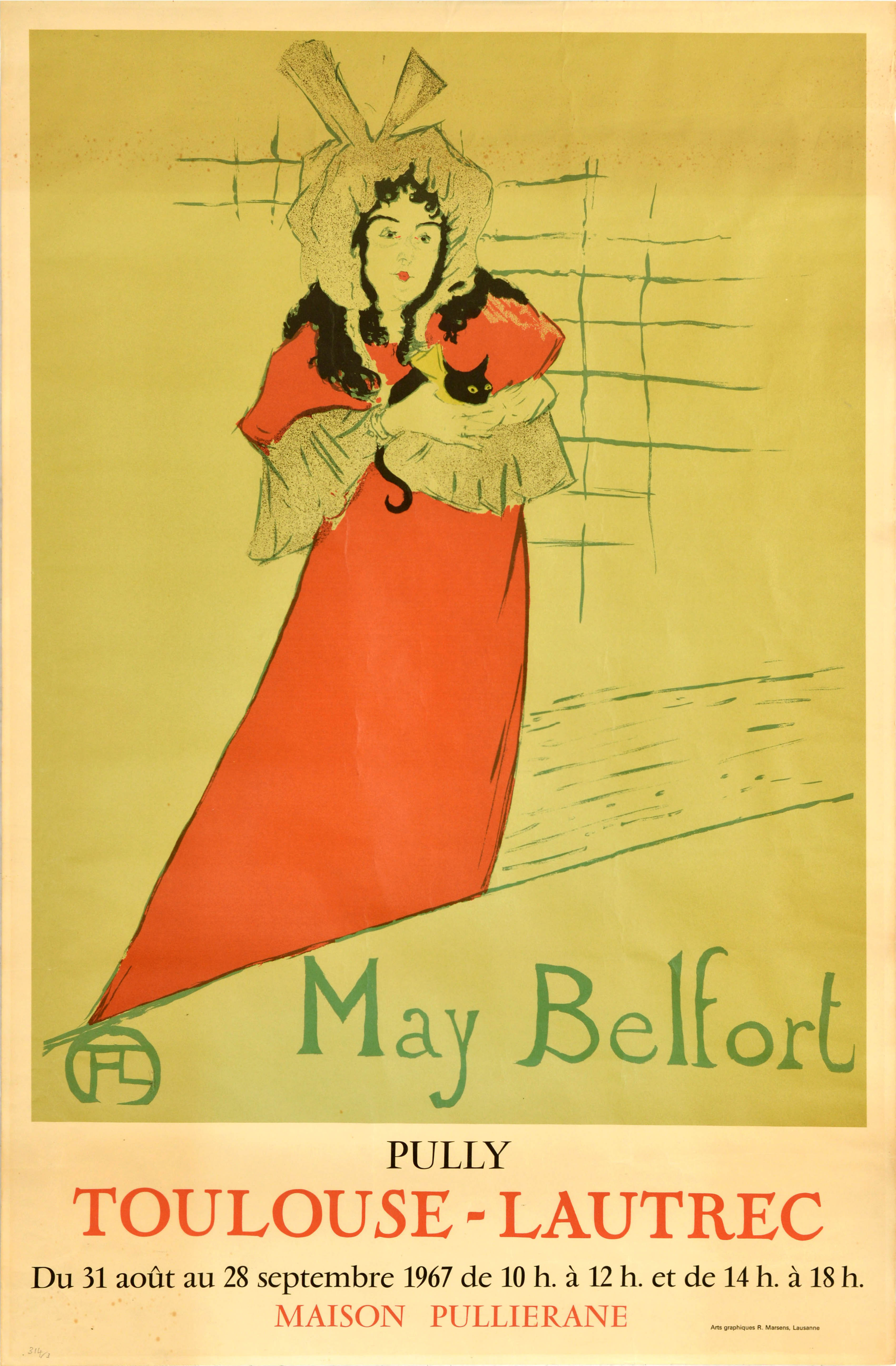 Who made posters for Moulin Rouge?