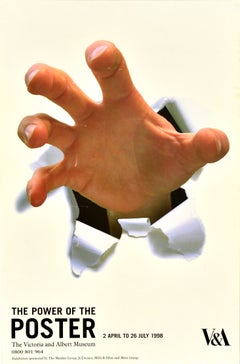 Original Vintage Advertising Poster Power Of The Poster Victoria & Albert Museum