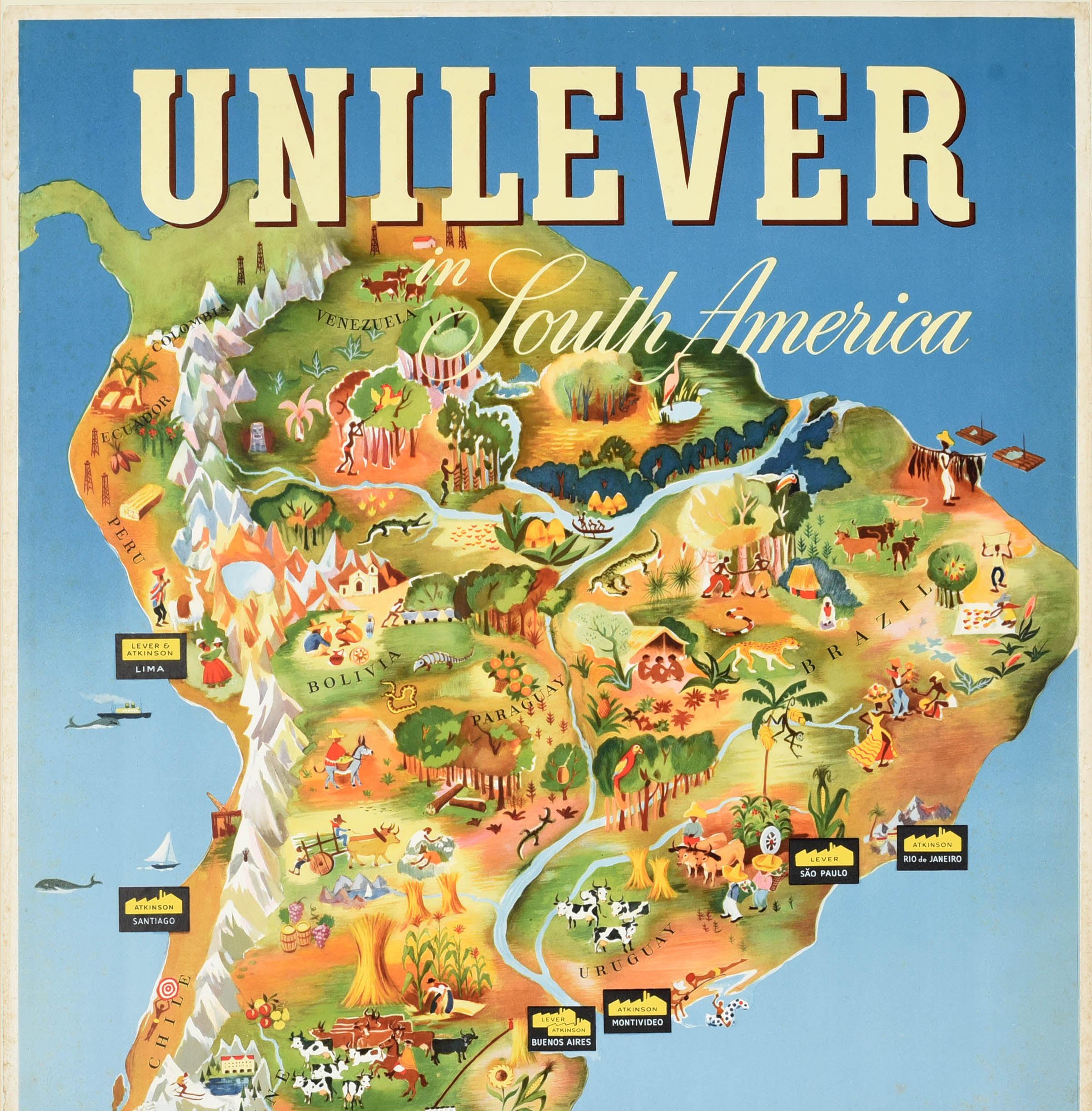 unilever map