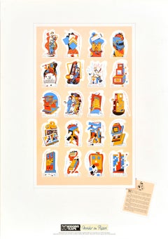 Original Vintage Advertising Poster Wiggins Teape Paper Company Papermaker