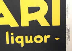 Original Vintage Alcohol Poster for Campari Liquor 1921 by Leonetto Cappiello