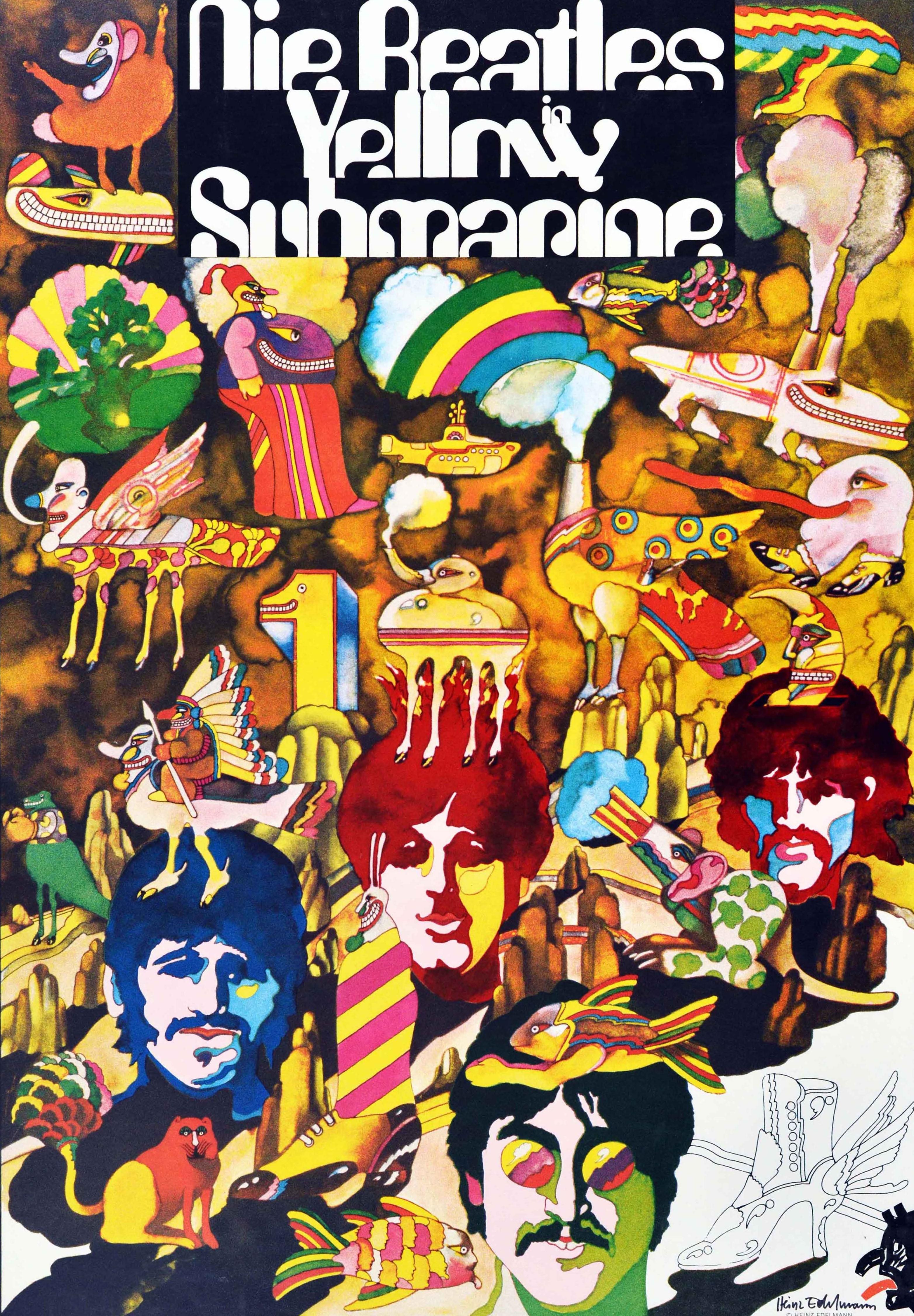 yellow submarine artwork