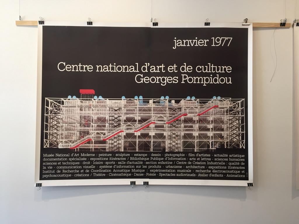 ARTIST 
Jean Widmer

CONDITION 
Excellent

YEAR 
1977

SIZE 
220x160cm

Format
Linen backed

This poster was created to advertise the opening of the modern art ‘Georges Pompidou’ museum in Paris 1977. Designed by Widmer.
        