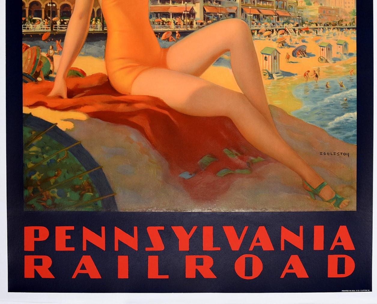 art deco railroad posters