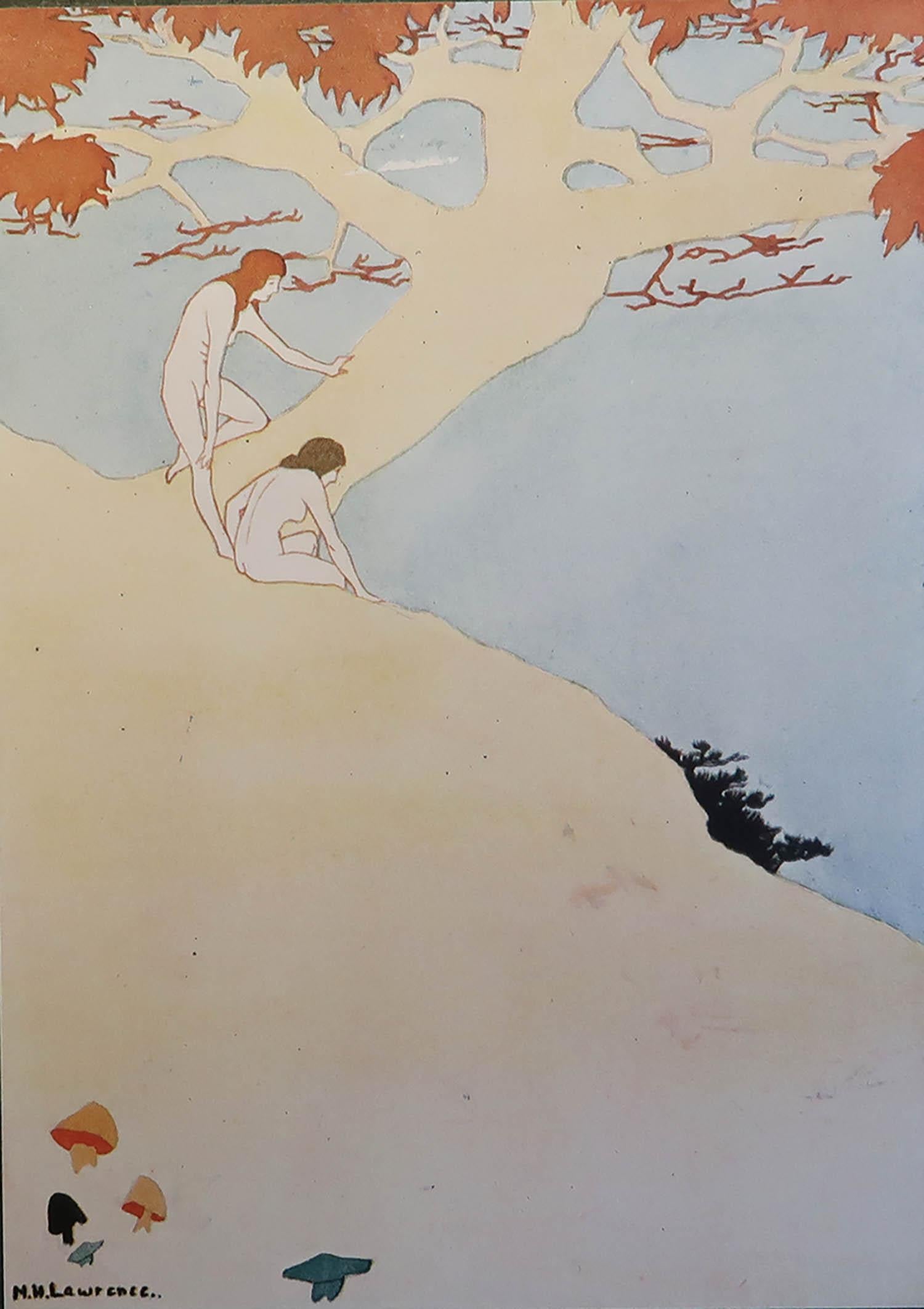 Wonderful image by Margery Lawrence

Tipped in plate. On green card

Lithograph. 

Published 1921

The measurement given is the card size not the actual printed image.

