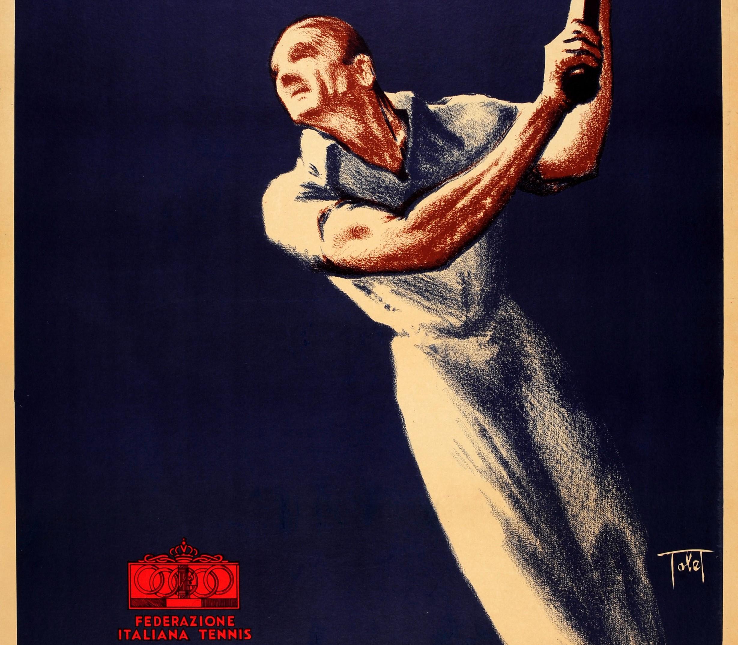 Poster 66 x 66 cm Lepas  Tennis 