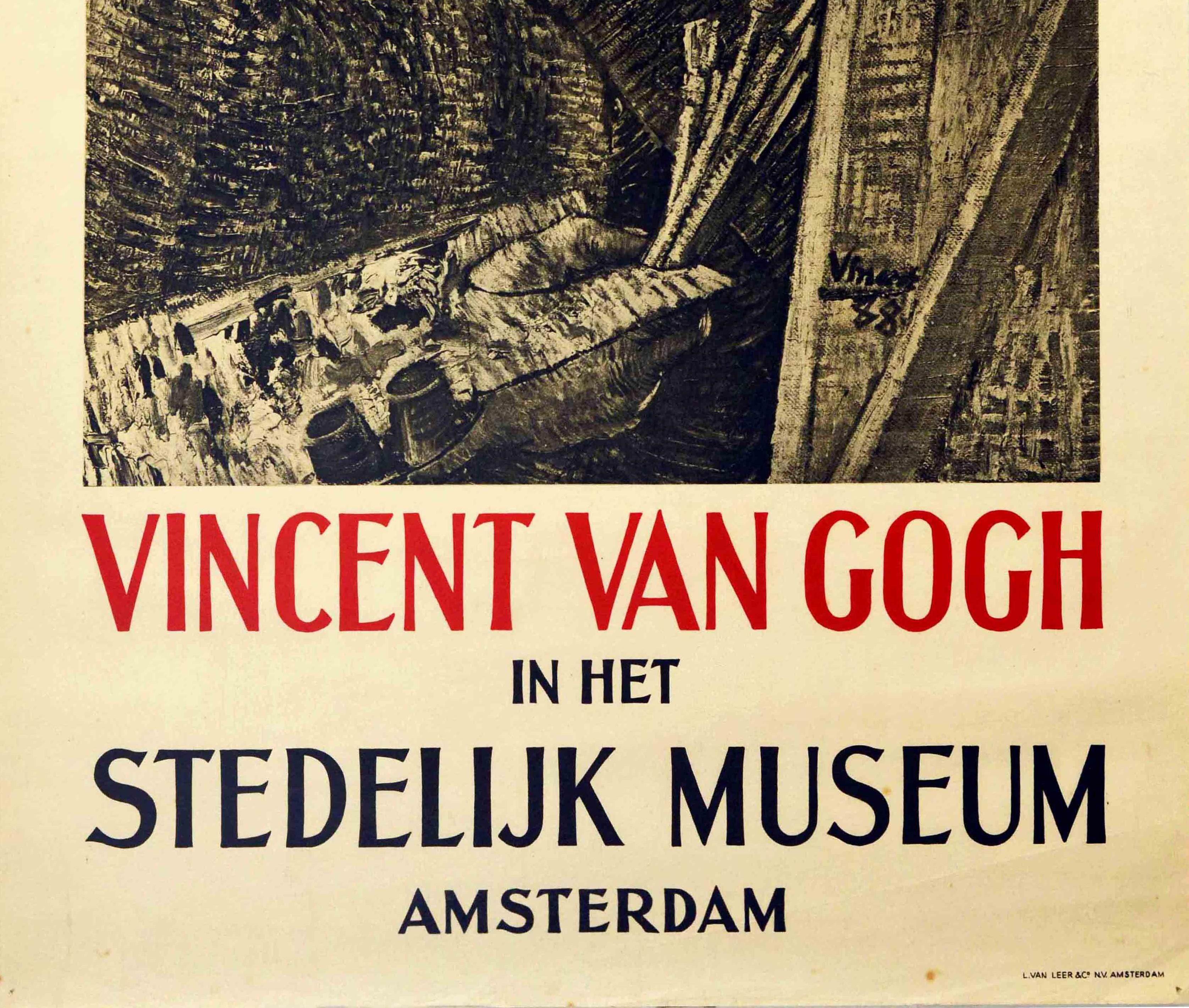 van gogh exhibit poster