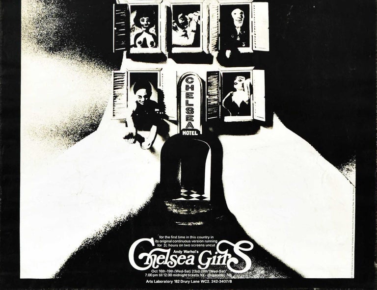 Affiche Originale Andy Warhol – Chelsea Girls, Signée Alan Aldridge (occasion, Collection)