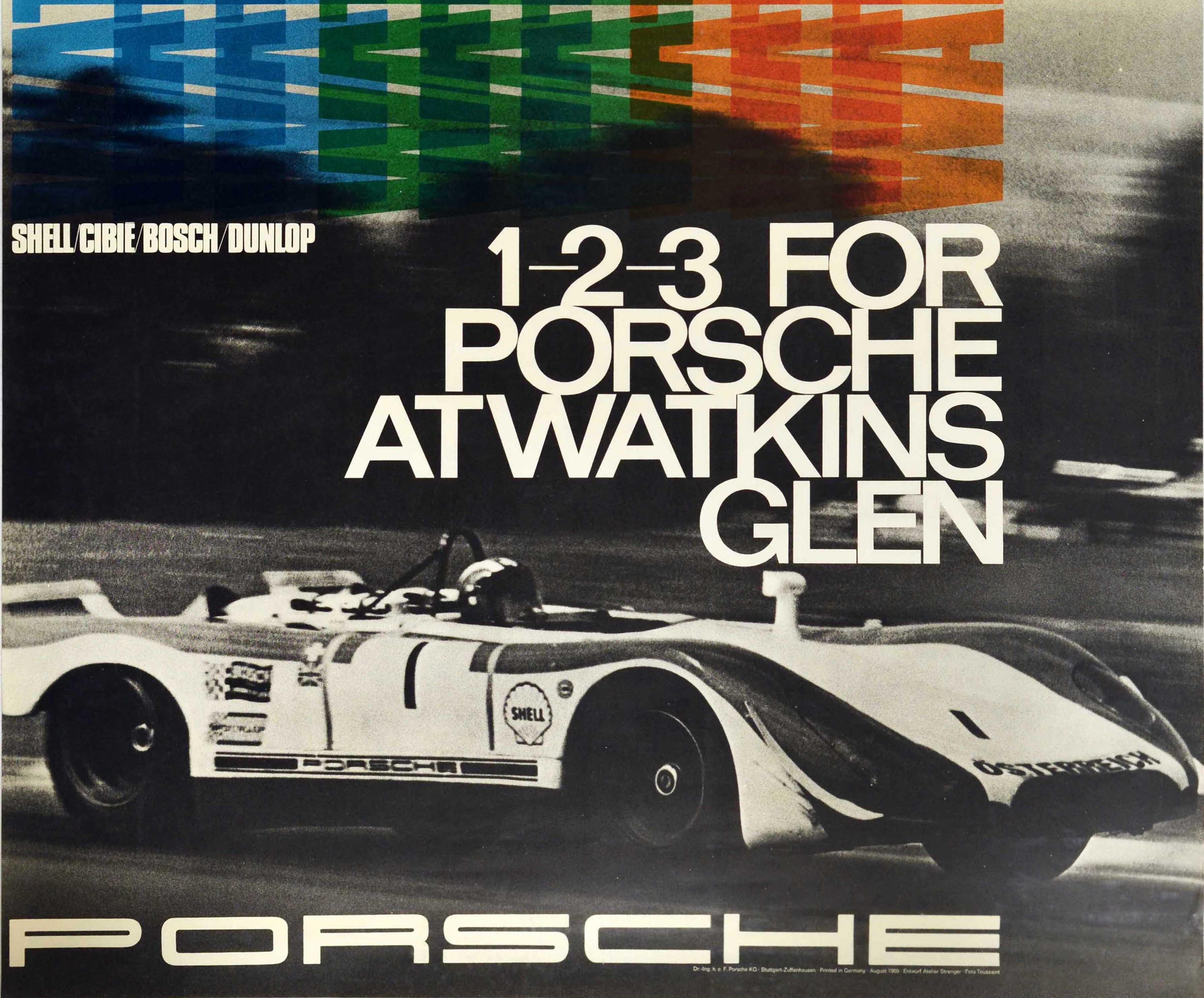 vintage racing poster