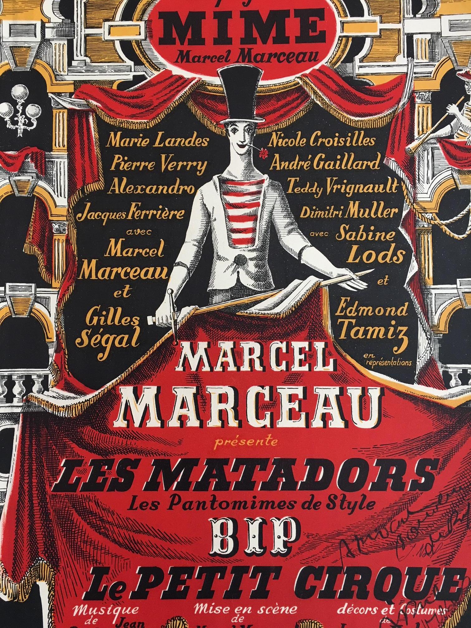marcel marceau poster