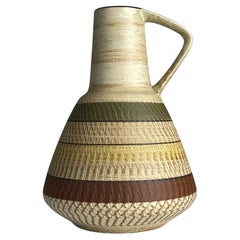 Original vintage ceramic vase by Dümler 
Breiden, West Germany, 1970s