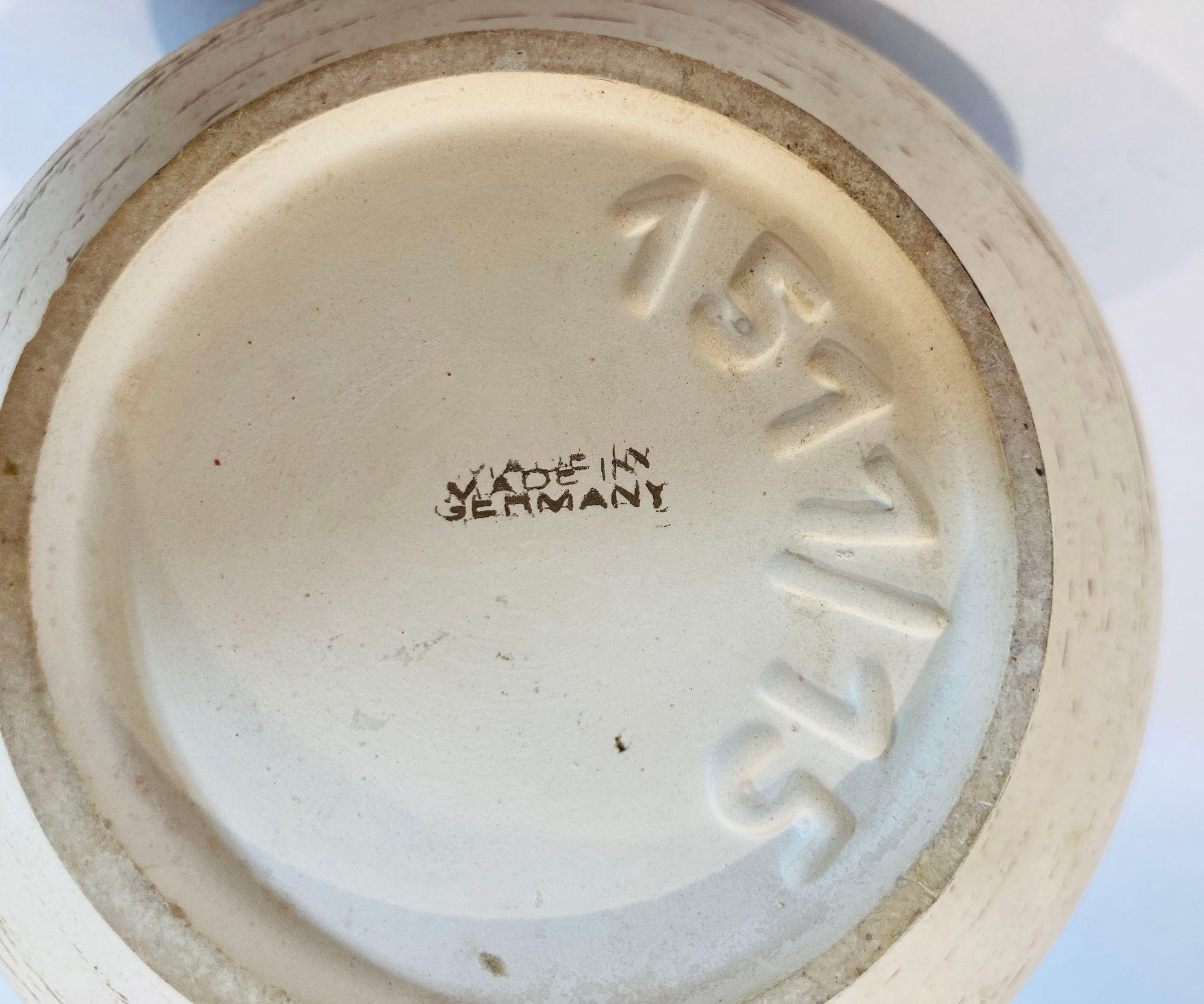 Vase d'origine en céramique Allemagne des années 1970 en vente 2