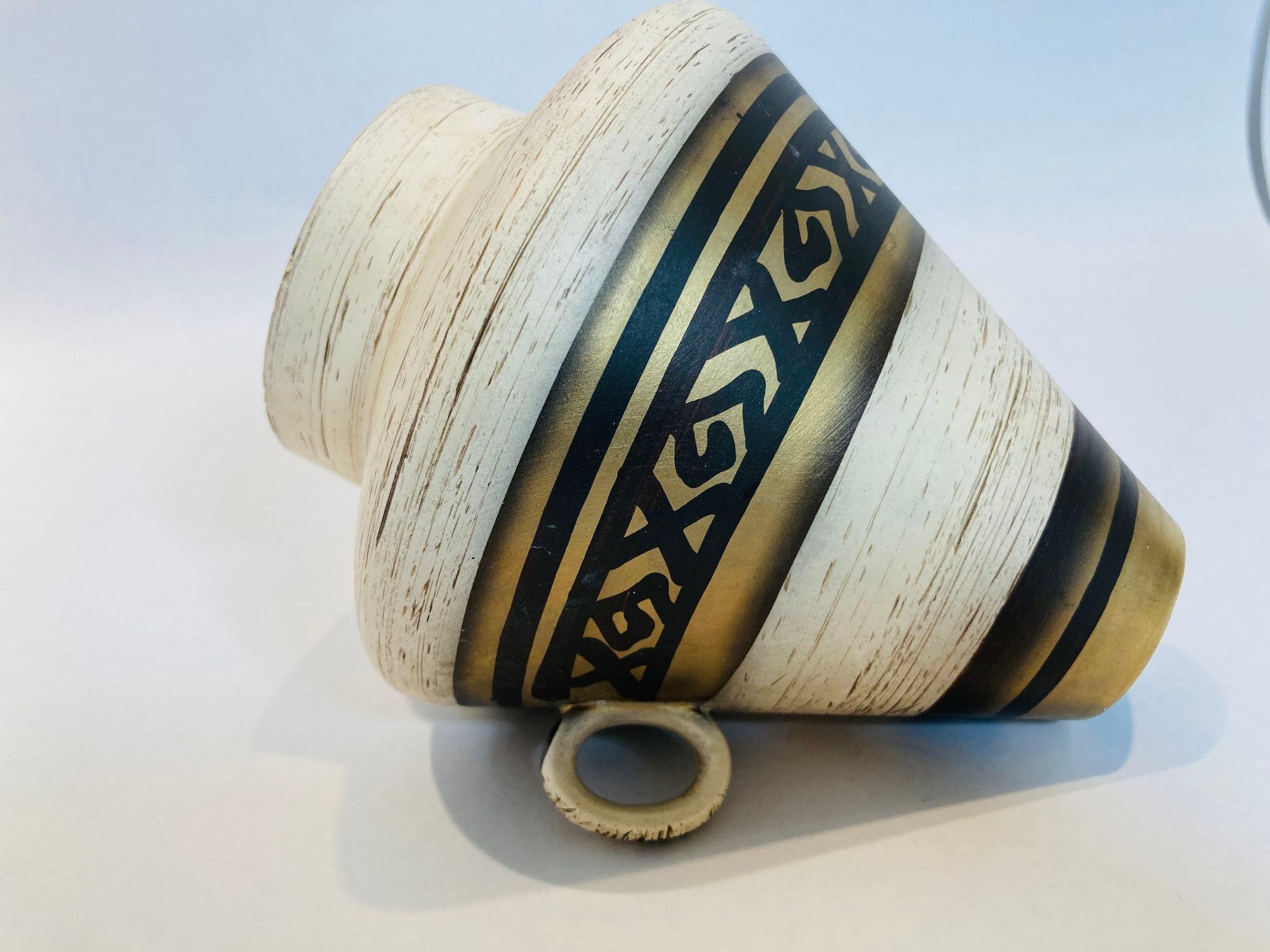 Allemand Vase d'origine en céramique Allemagne des années 1970 en vente