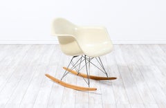 Original Vintage Charles & Ray Eames Silla mecedora RAR para Herman Miller