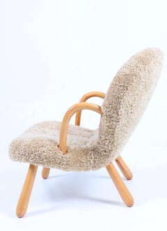 Original-Vintage-Lampensessel, Dänische Moderne, 1940er Jahre