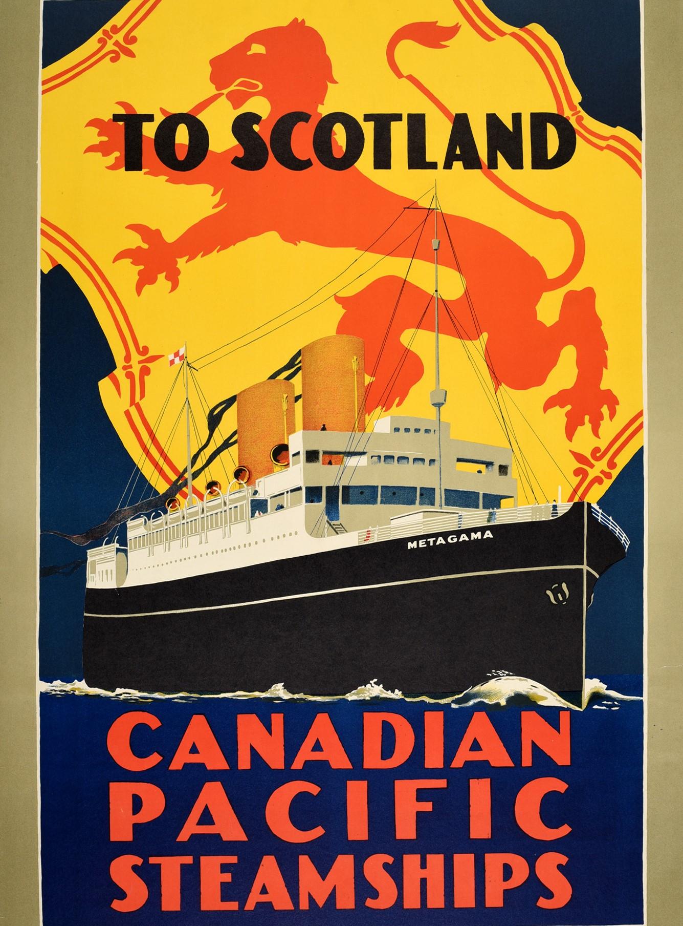 canadian pacific poster