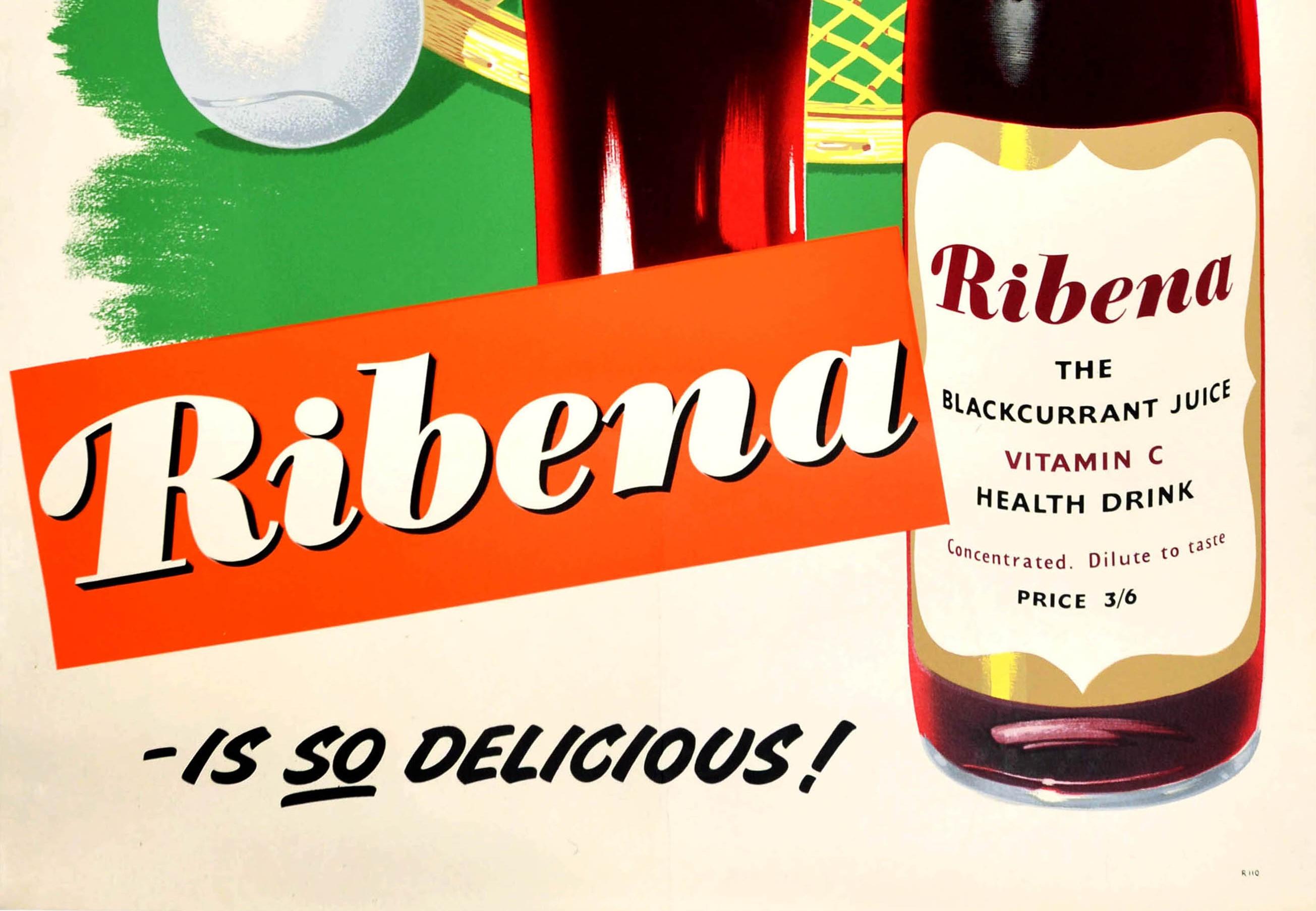 old ribena bottle