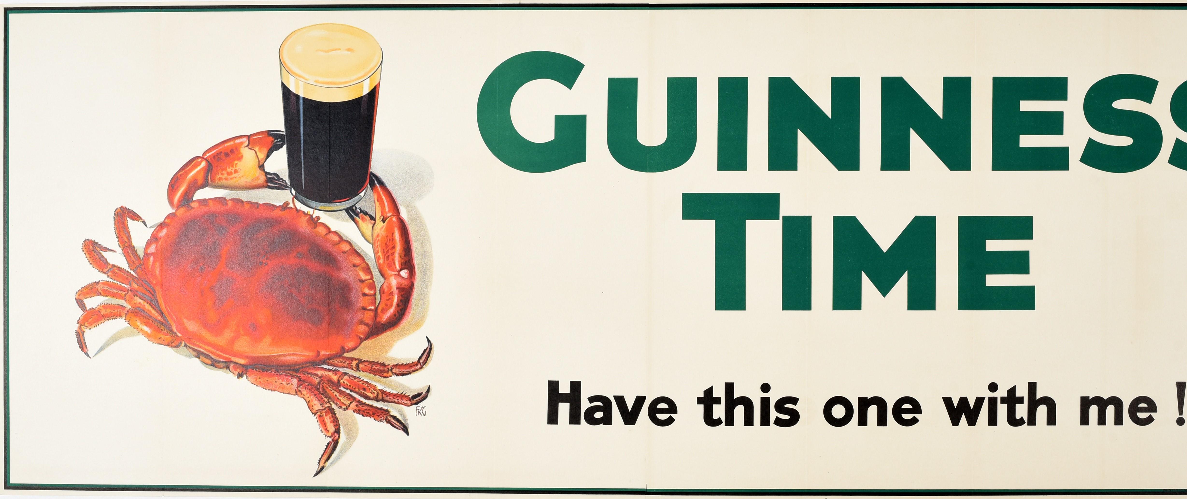 guinness time crab