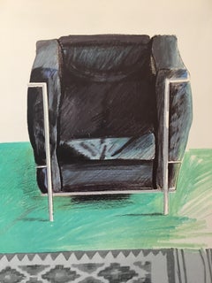 Original Vintage Exhibition 'David Hockney At Andre Emmerich' New York, 1969