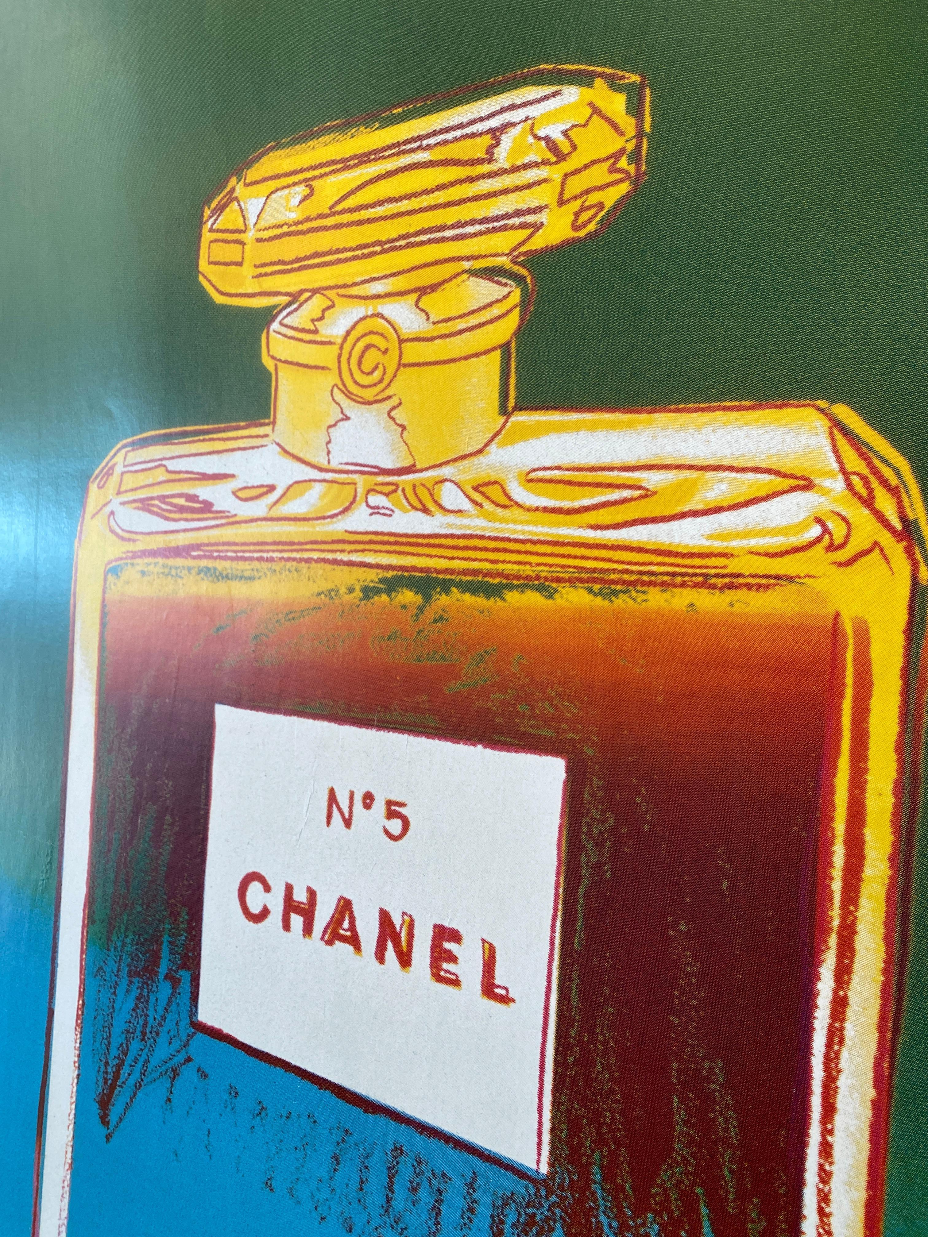 Original Vintage Fashion Poster, 'Chanel' by Andy Warhol, 1997 In Good Condition For Sale In Melbourne, Victoria