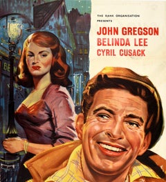 Original Vintage Film Poster For Miracle In Soho London Romantic Drama Movie Art