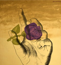 Original Vintage Film Poster Invincible Love Krolewskie Dzieci Romance War Movie