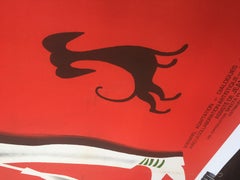 Original Vintage Film Poster, Mon Oncle with Jacques Tati 1959