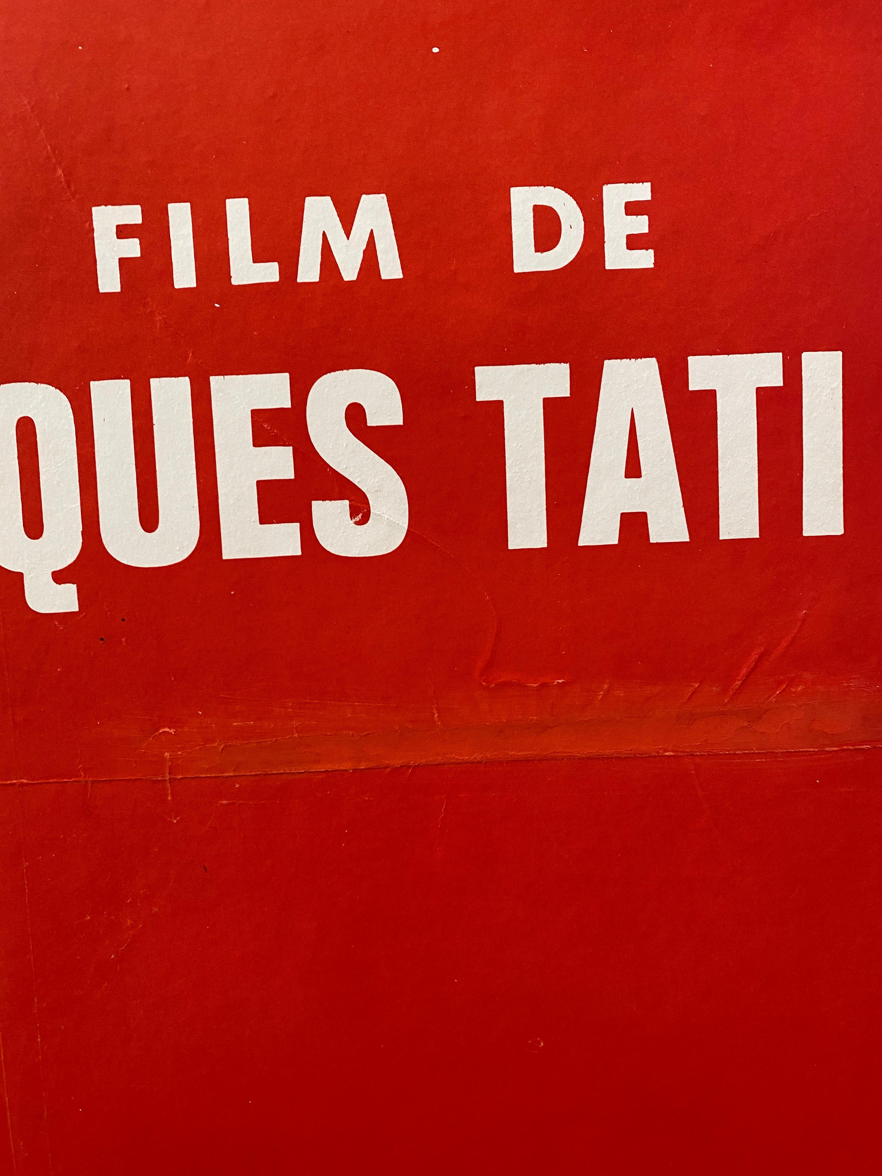 Original Vintage Film Poster, Mon Oncle with Jacques Tati 1959 For Sale 1