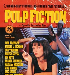 Original Vintage Film Poster Pulp Fiction Quentin Tarantino Movie Cult Classic