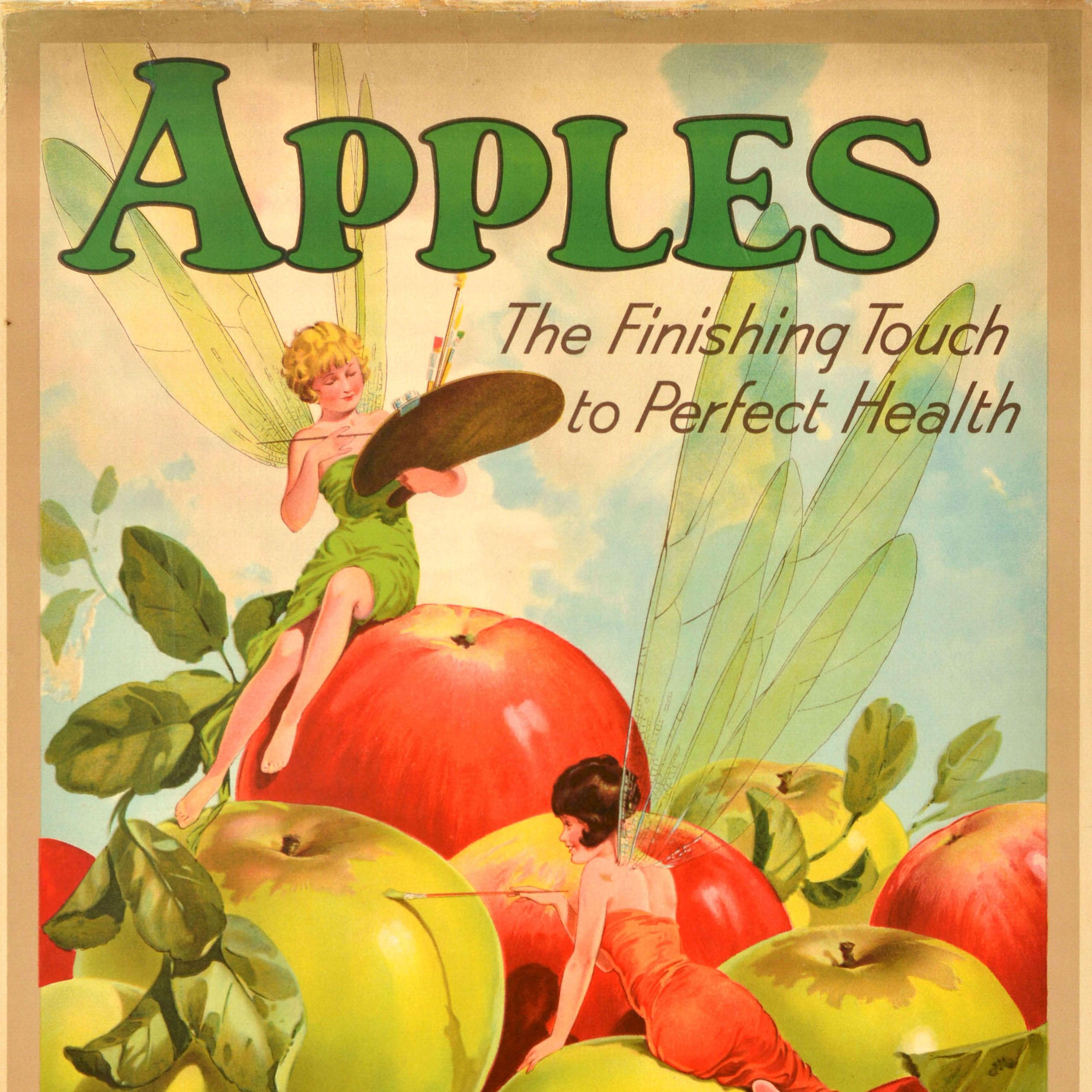 apple fruit advertisement