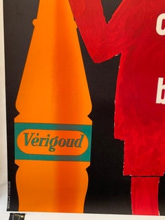 Original Vintage French Advertising Poster, Verigoud by Savignac, 1955