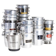 Original Vintage French Champagne Buckets