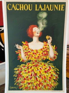 Affiche française d'origine, Cachou Lajaunie Cappiello, 1930
