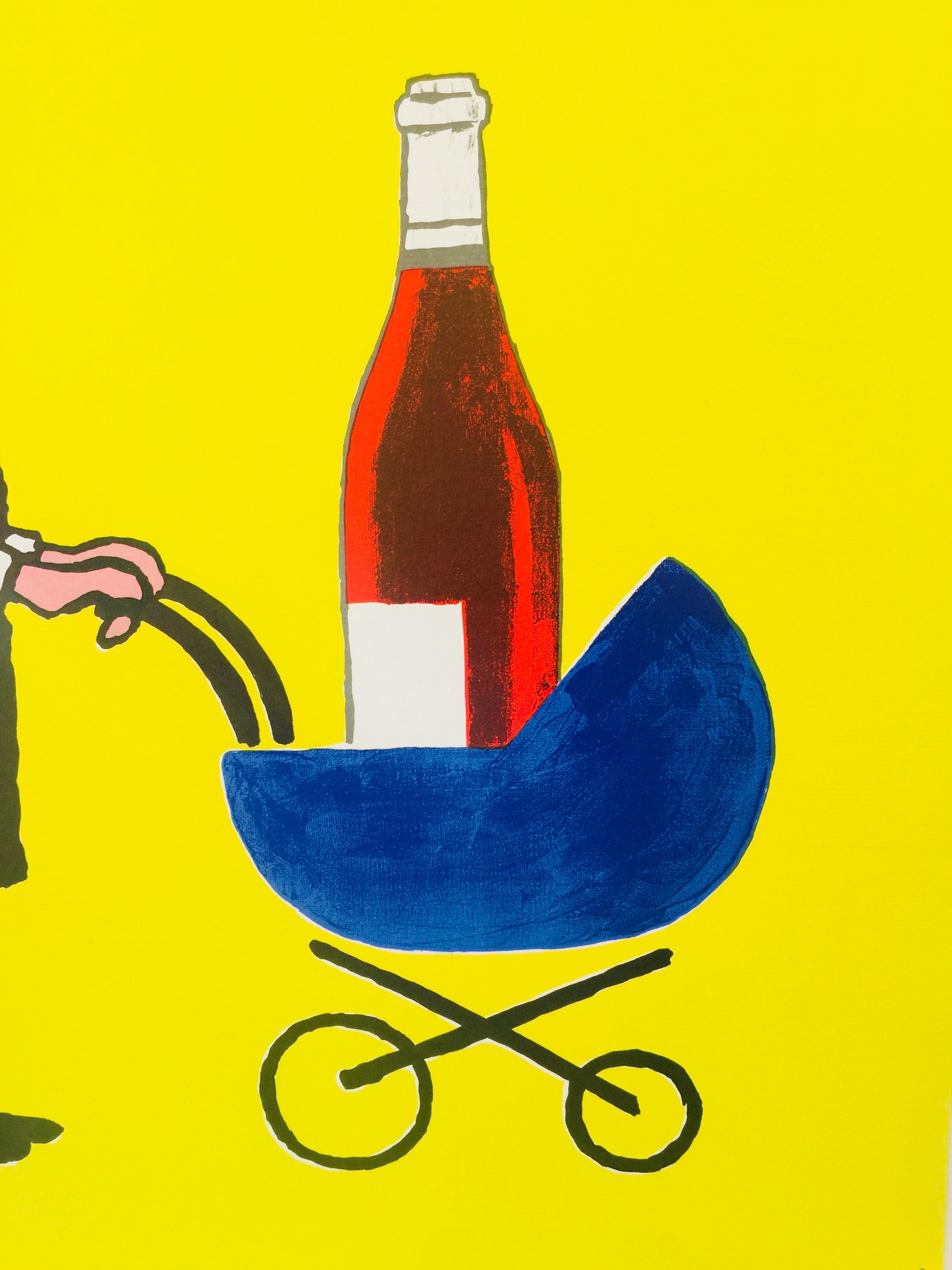 french wine posters