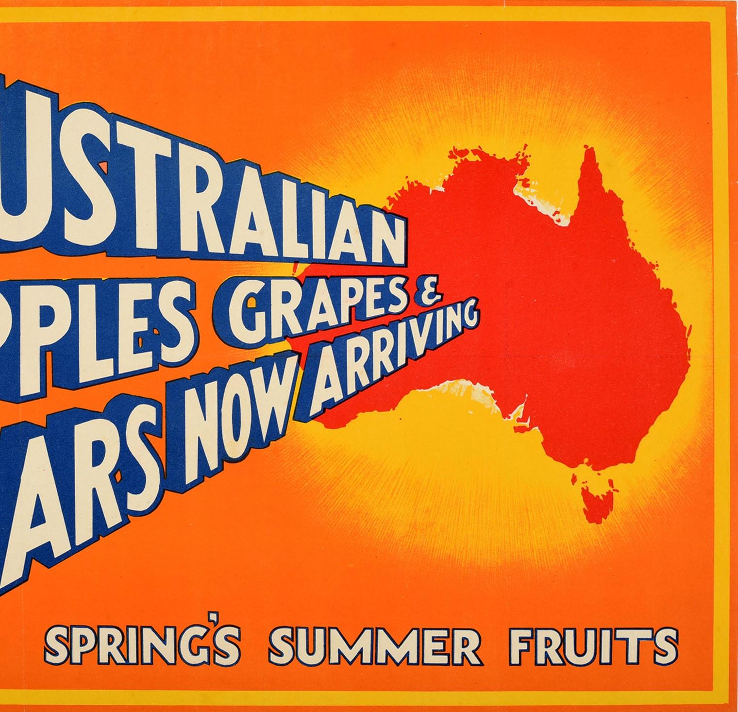 vintage fruit posters