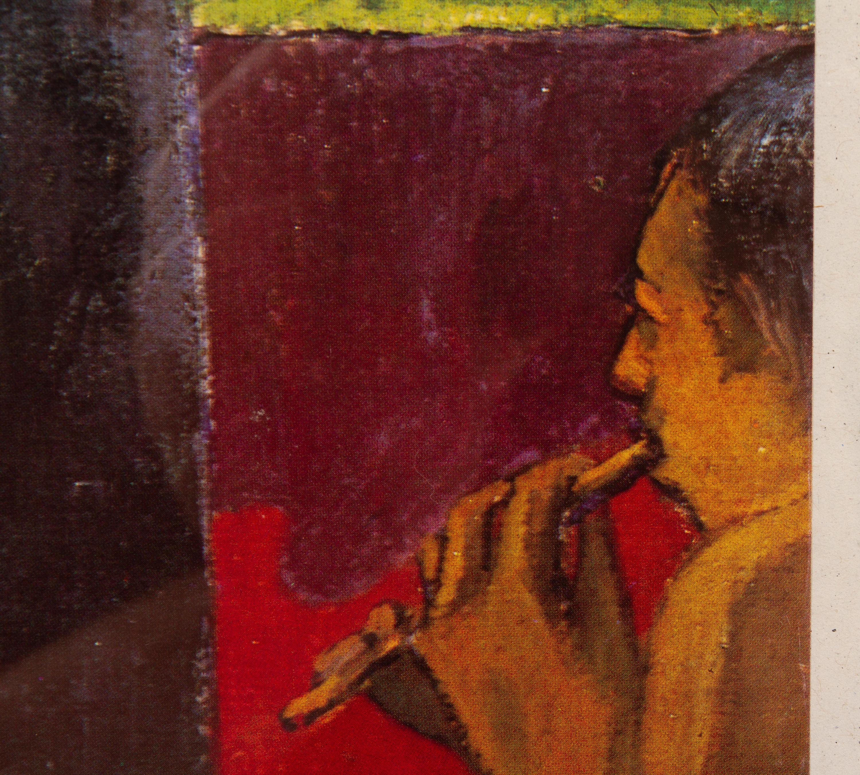 French Original Vintage Gauguin Exhibition Poster, 1980s