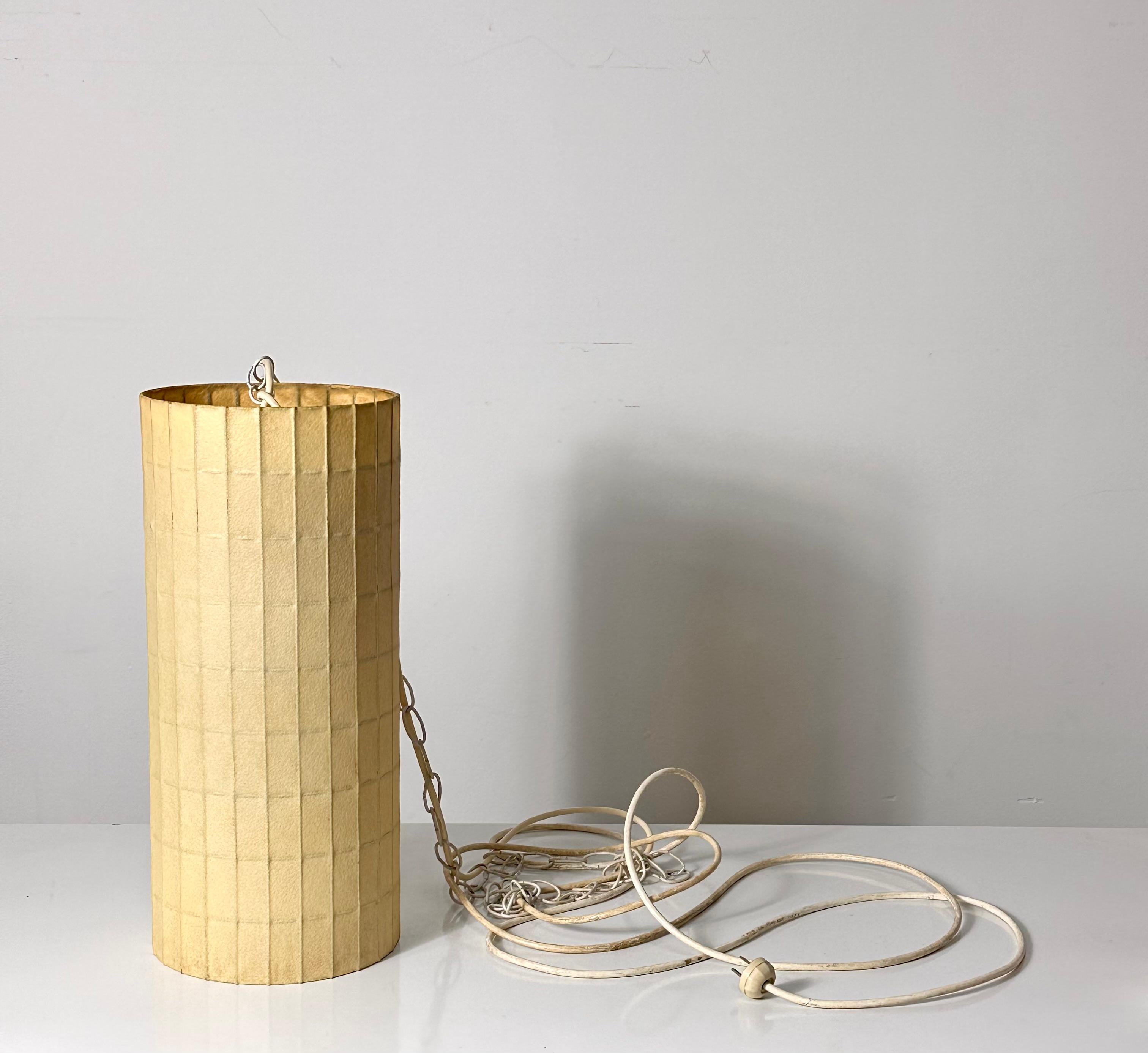 Lampe à suspension cylindrique originale de George Nelson, Howard Miller en vente 6