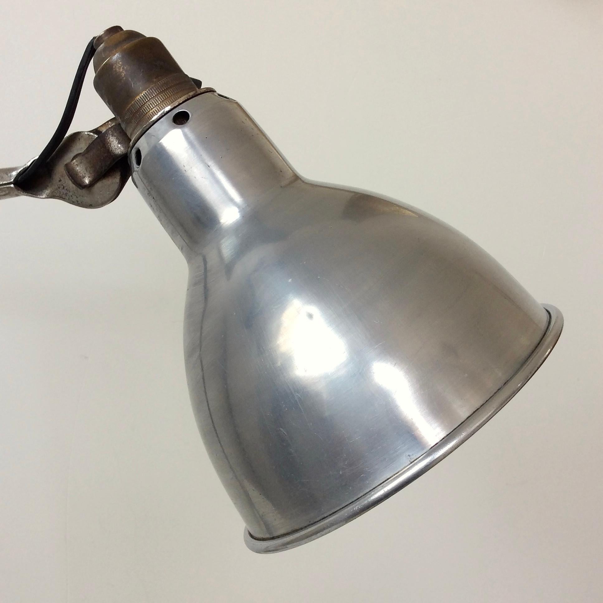 Original Vintage Gras Table Lamp Model 205, circa 1920, France 2