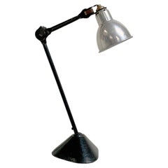 Lampada da tavolo originale d'epoca Lampe Gras modello 205, 1920 circa, Francia