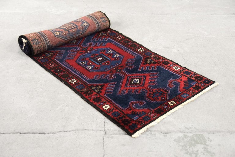 Original Vintage Hand-Woven Oriental Persian Carpet Hamadan Rug from Ikea,  1960s For Sale at 1stDibs | ikea persian rugs, vintage ikea rug, persian  carpet ikea