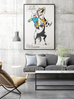 Original Vintage Hi-Yo Silver The Lone Ranger, US Poster, 1966