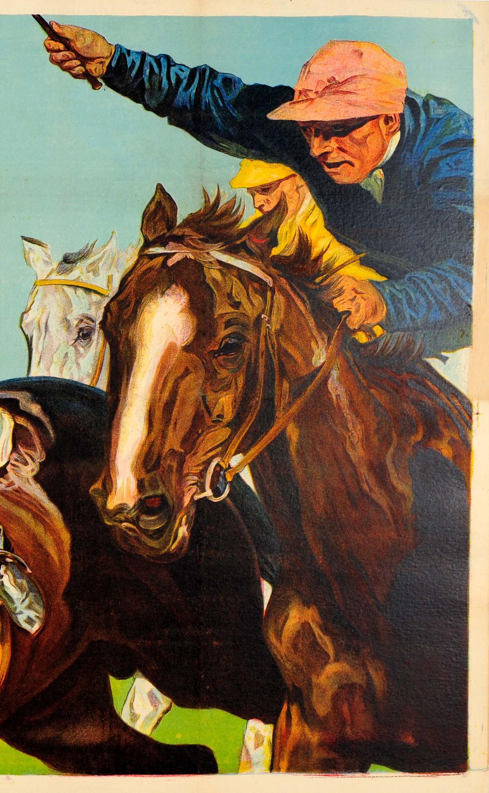 horse race poster