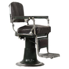Original Vintage Industrial Scandinavian Hairdresser or Barber Chair from NIKE
