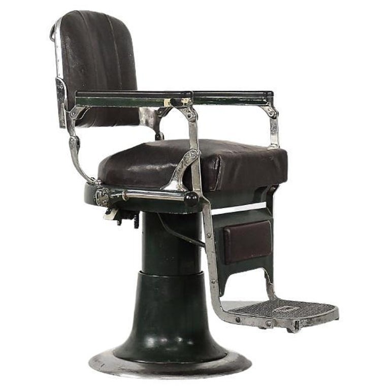 Original Vintage Industrial Scandinavian Hairdresser or Barber Chair from  NIKE For Sale at 1stDibs | nike barber chair, spider barber chair