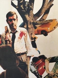 Original Vintage Jean-Luc Godard French Film Poster ‘Week-End’, 1967