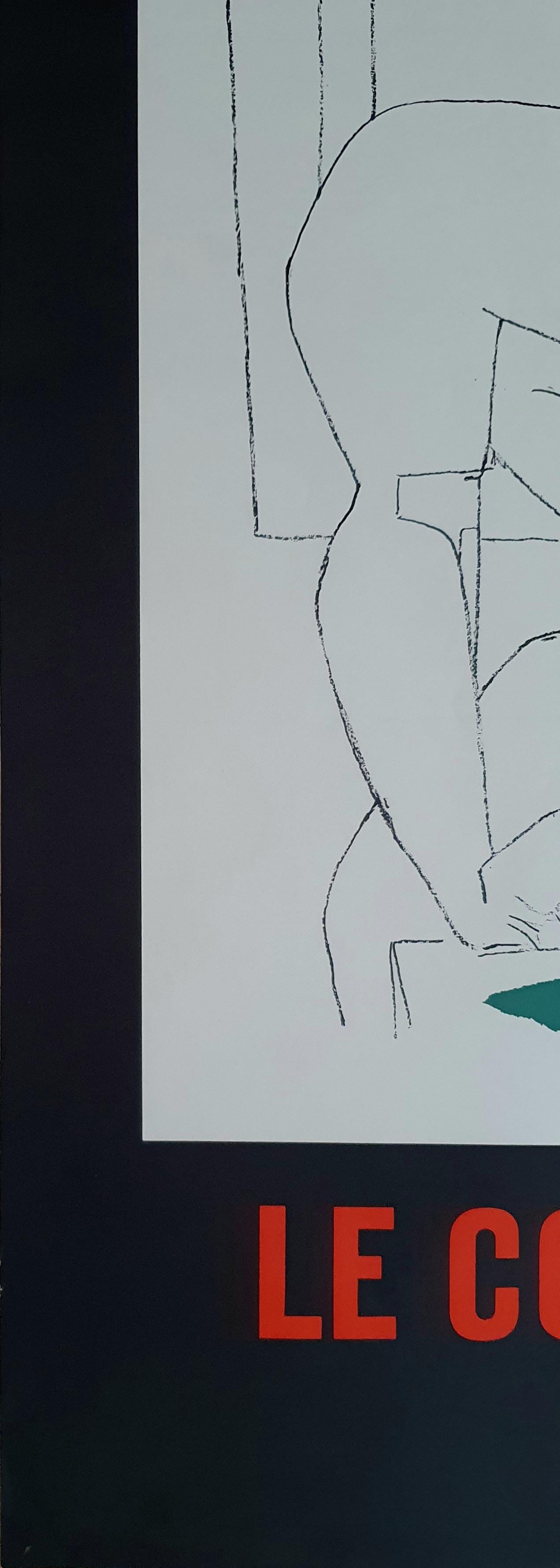 Original vintage Le Corbusier poster  For Sale 6