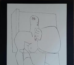 Original vintage Le Corbusier poster