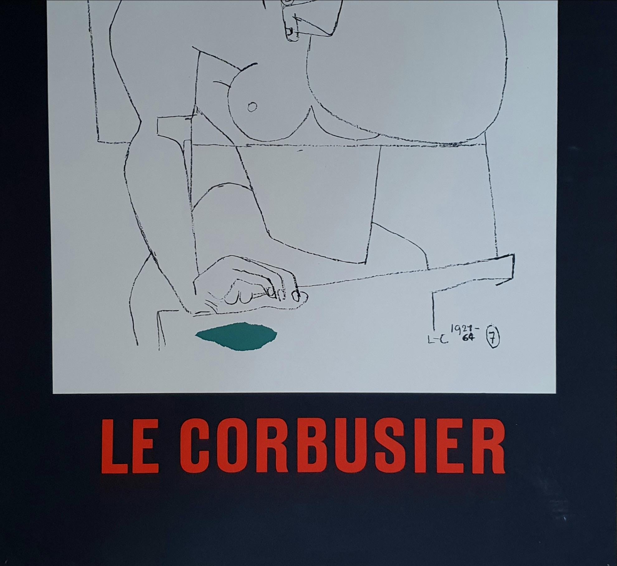 Danish Original vintage Le Corbusier poster  For Sale