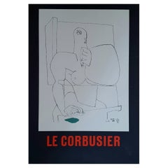 Original vintage Le Corbusier poster